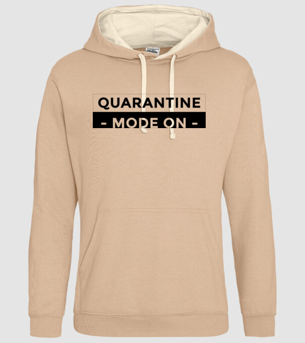 Quarantine mode on model nisipiu pe tricou