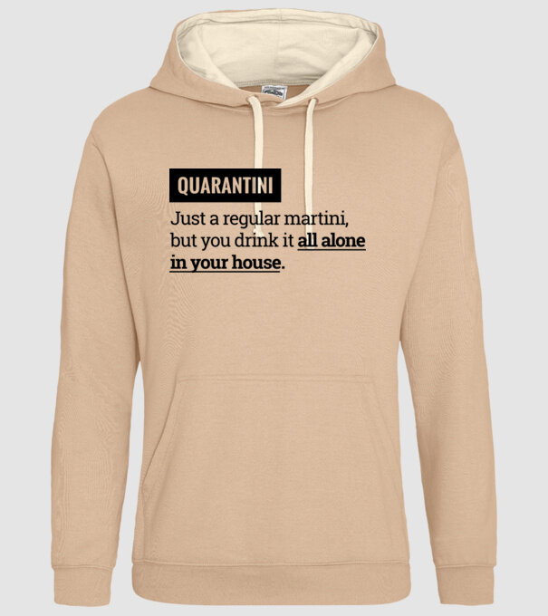 Quarantini - Martini model nisipiu pe tricou