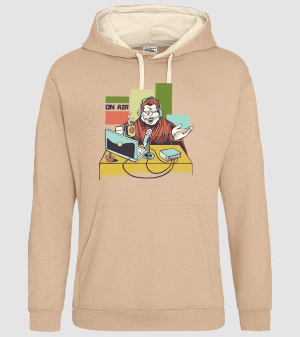Yeti cu Radio model nisipiu pe tricou