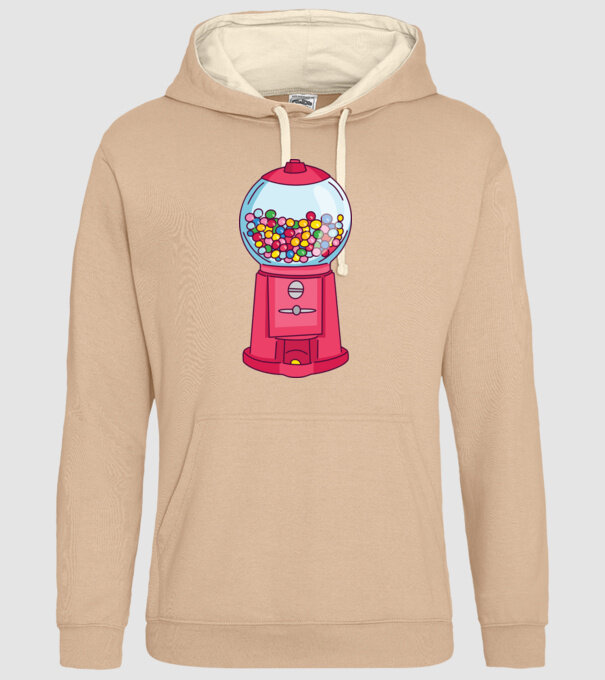 Automat Gumă de mestecat model nisipiu pe tricou