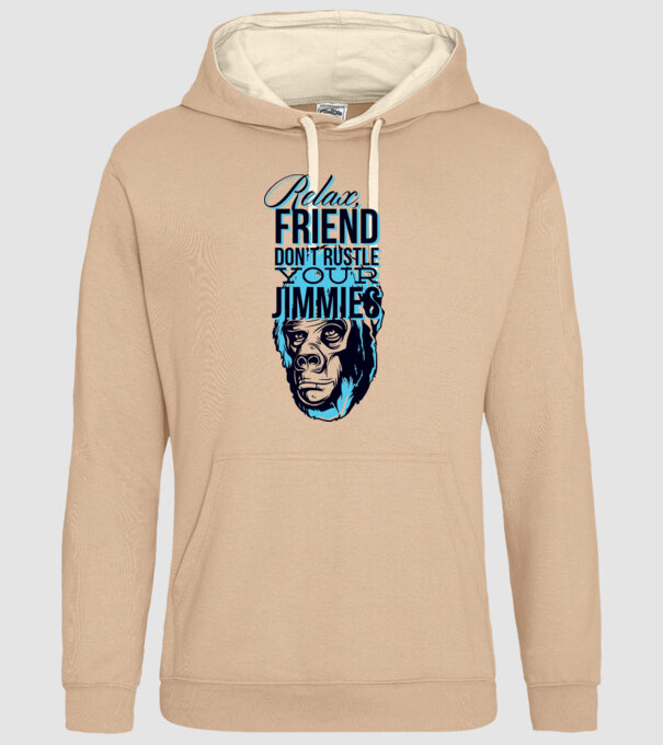 Relax Friend model nisipiu pe tricou