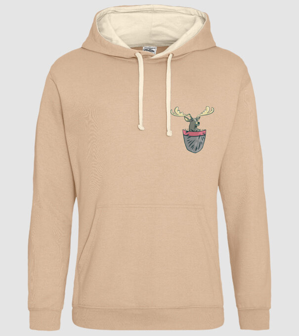 buzunar ren model nisipiu pe tricou