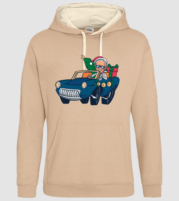 Ridin with Biden Crăciun model nisipiu pe tricou
