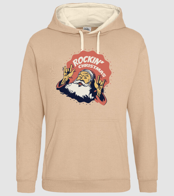 'Rockin'' Christmas Crăciun' model nisipiu pe tricou