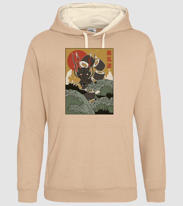 Dragon Sushi model nisipiu pe tricou