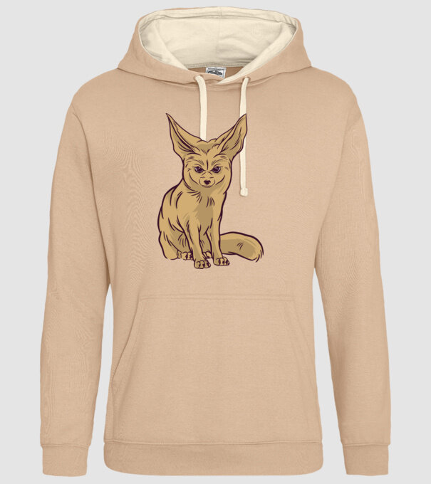Vulpe de deșert model nisipiu pe tricou