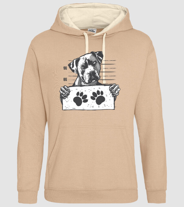Staffordshire Terrier Închisoare model nisipiu pe tricou