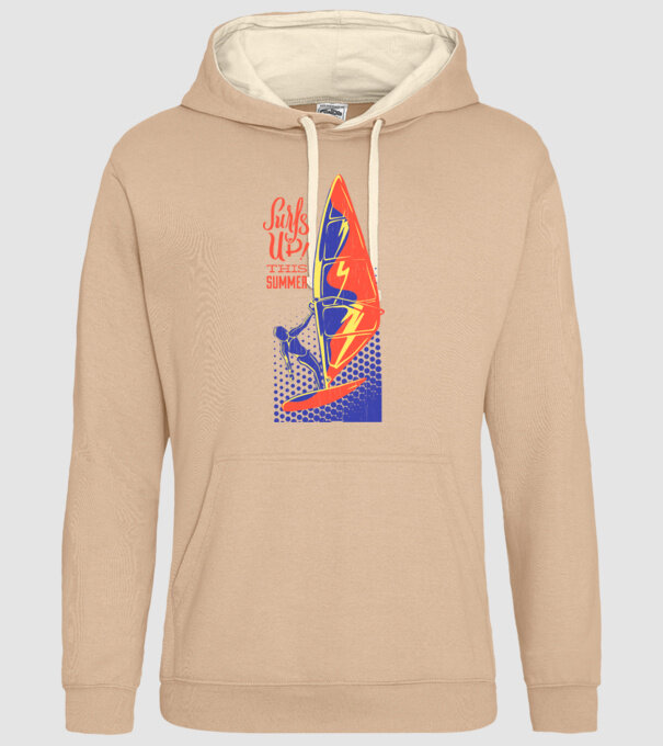 Surfs up this summer model nisipiu pe tricou