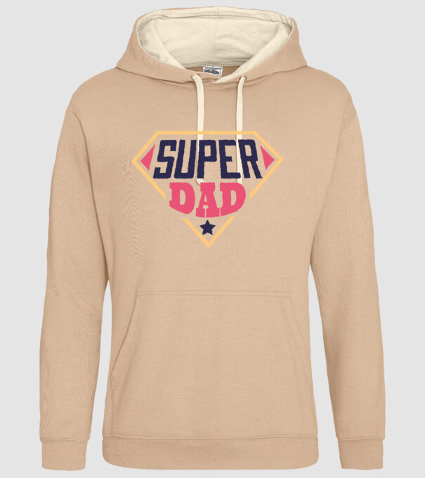 Super Tata model nisipiu pe tricou