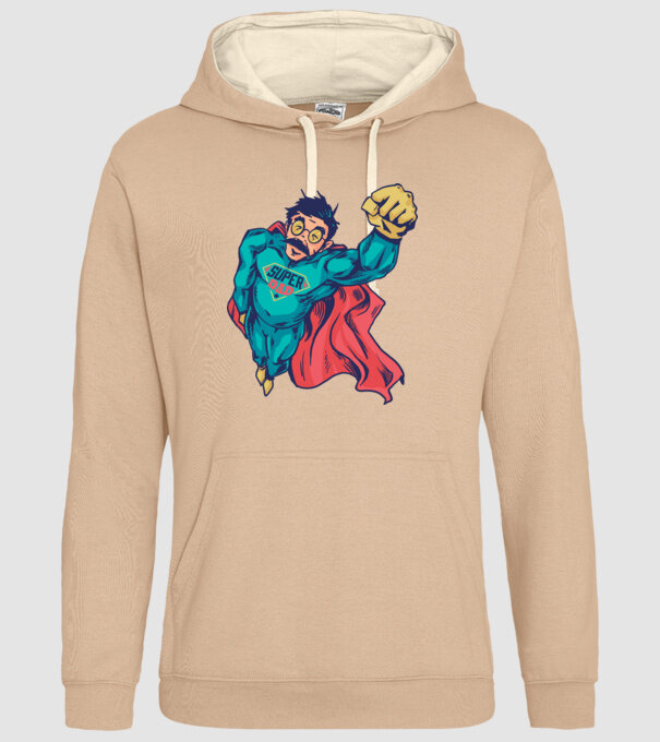 Super Tata model nisipiu pe tricou