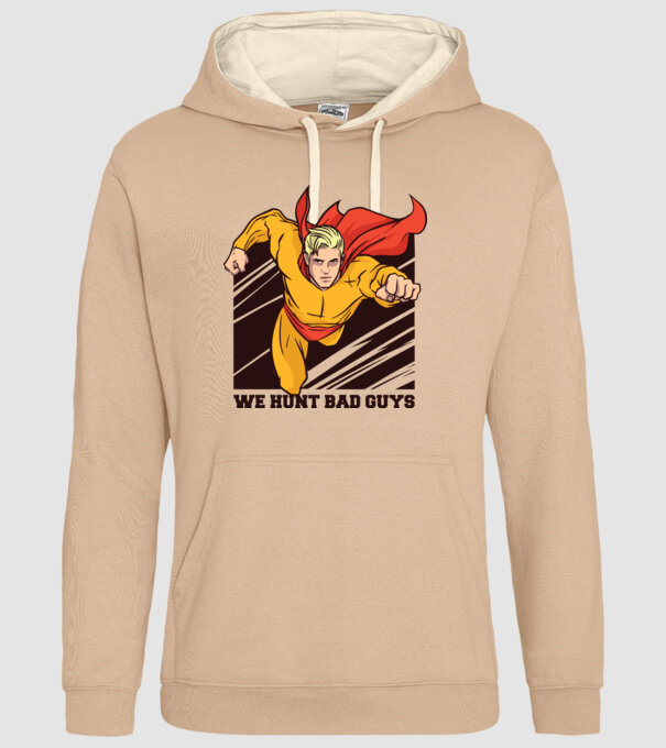 Supererou model nisipiu pe tricou