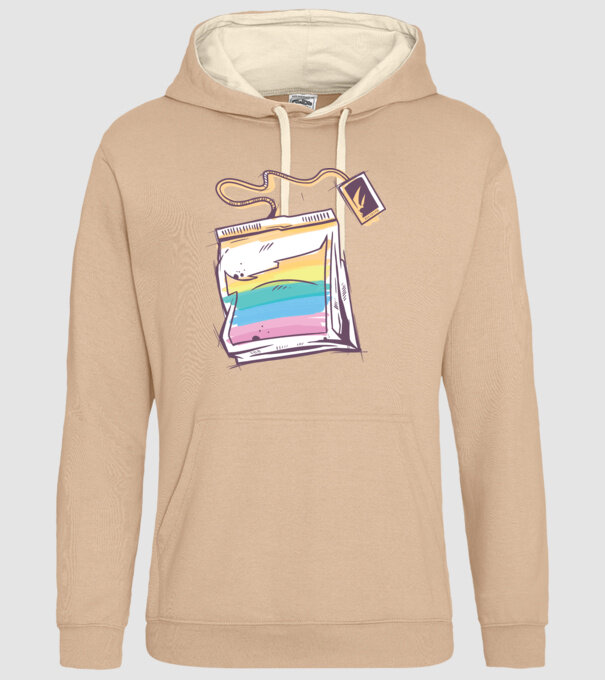 Filtru de ceai model nisipiu pe tricou