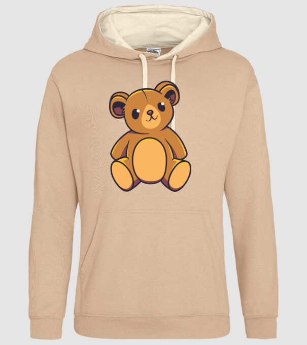Ursuleț Teddy model nisipiu pe tricou