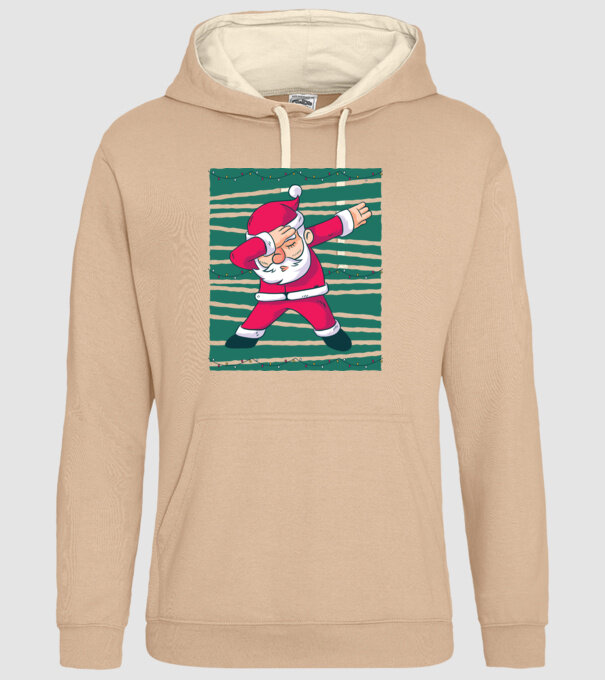 Moș Crăciun DAB Crăciun model nisipiu pe tricou