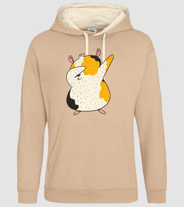 Porcușor de Guineea model nisipiu pe tricou