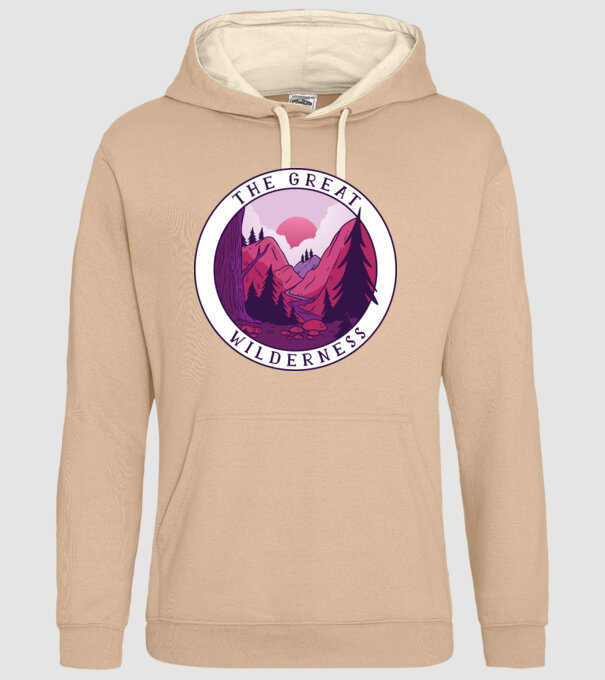 The Great Wilderness model nisipiu pe tricou