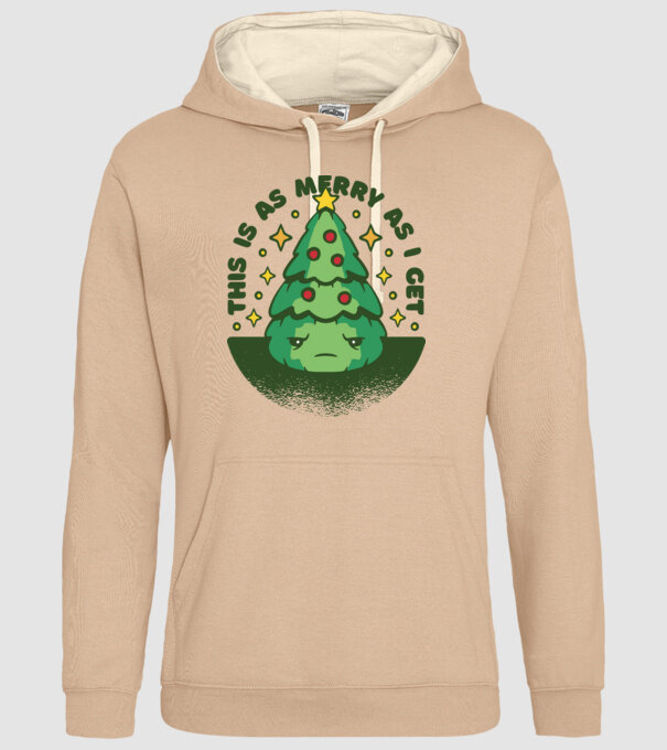 This is as merry as i get tricou Crăciun model nisipiu pe tricou
