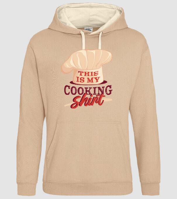 This is my Cooking Shirt model nisipiu pe tricou