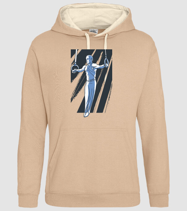 Inel de gimnastică tricou Gimnastică model nisipiu pe tricou