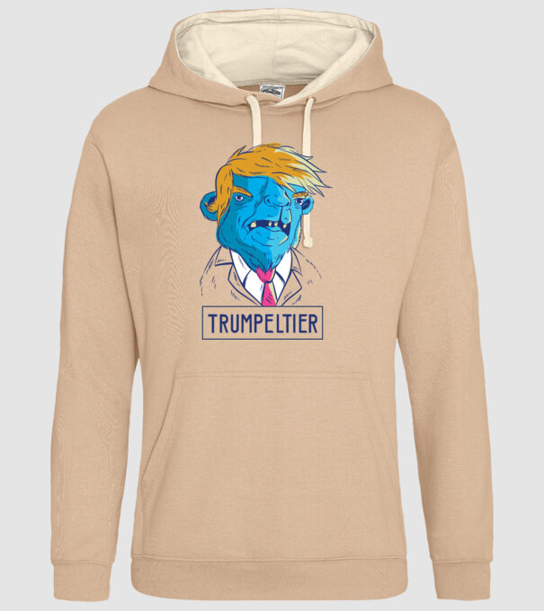Trumpeltier monstru Trump model nisipiu pe tricou