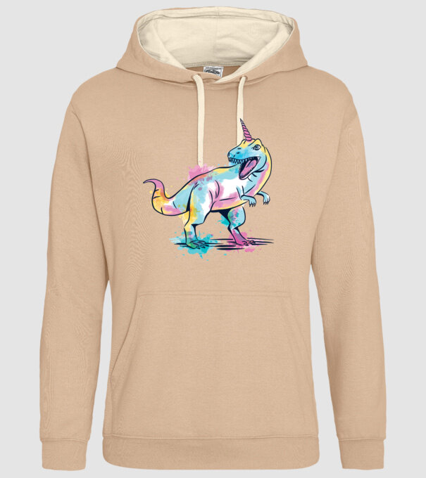 Unicornsaurus - Dinozaur Unicorn model nisipiu pe tricou