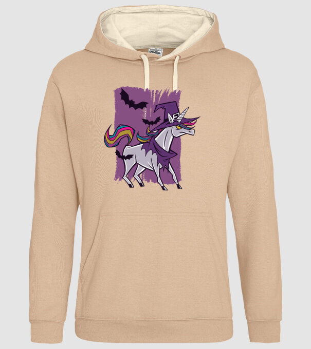 Unicorn vrăjitoare model nisipiu pe tricou