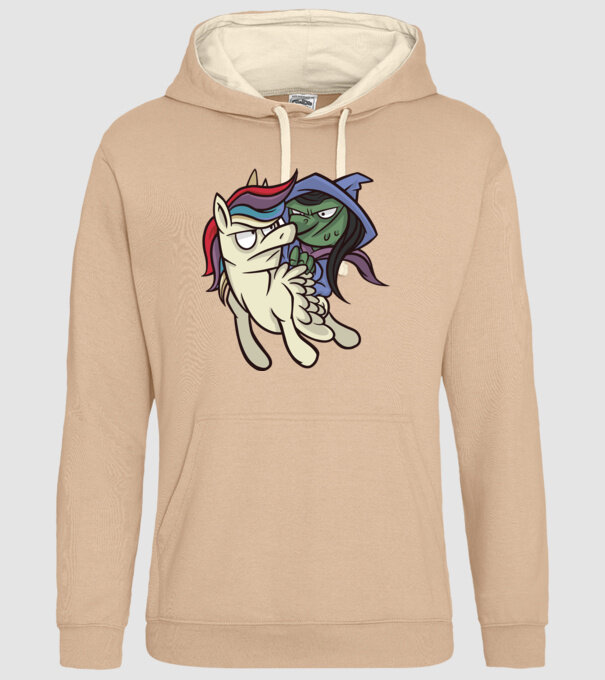 Unicorn vrăjitoare model nisipiu pe tricou