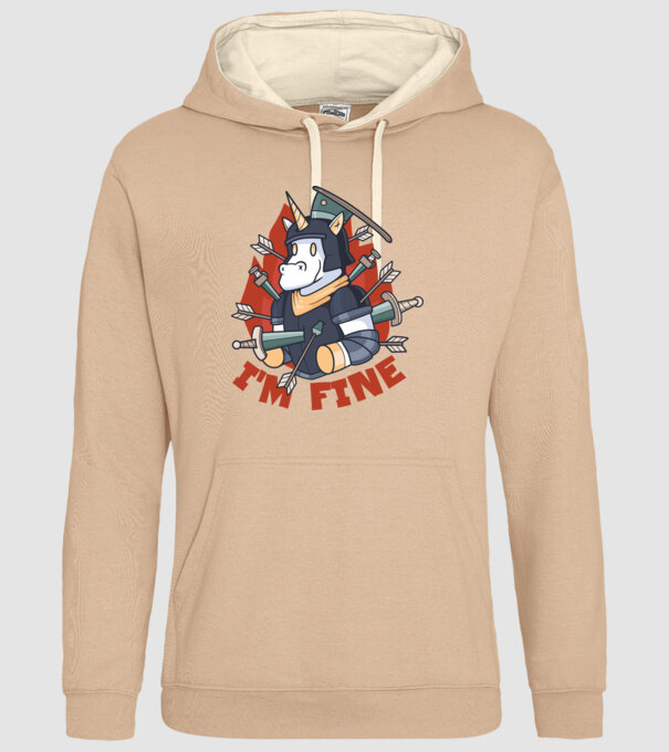 Cavaler Unicorn model nisipiu pe tricou