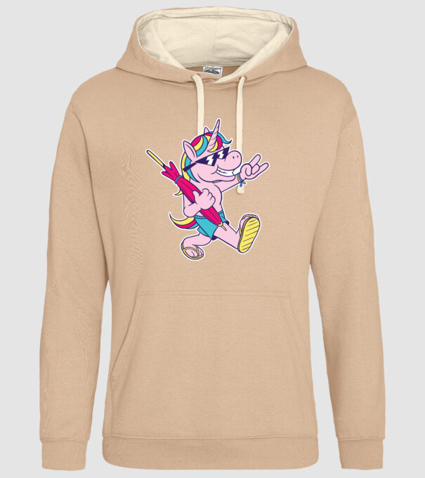 Unicorn În vacanță model nisipiu pe tricou