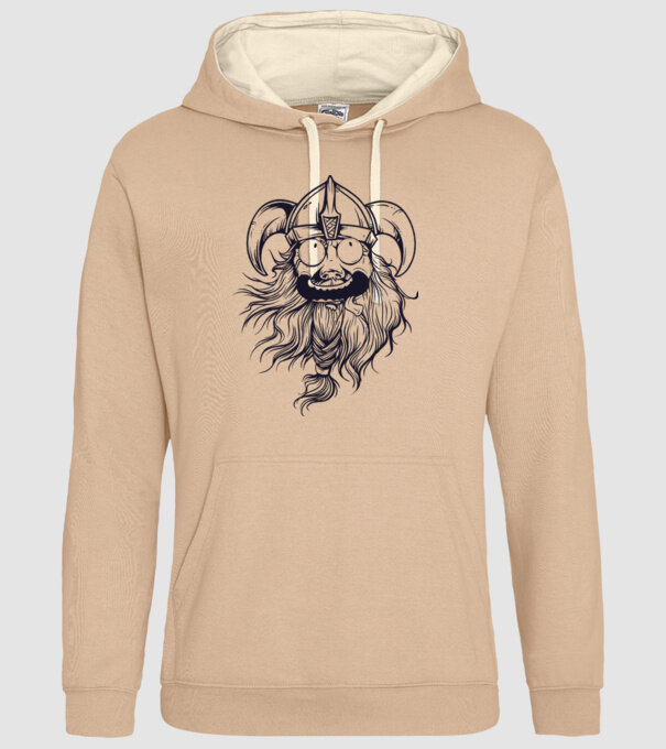 Viking model nisipiu pe tricou