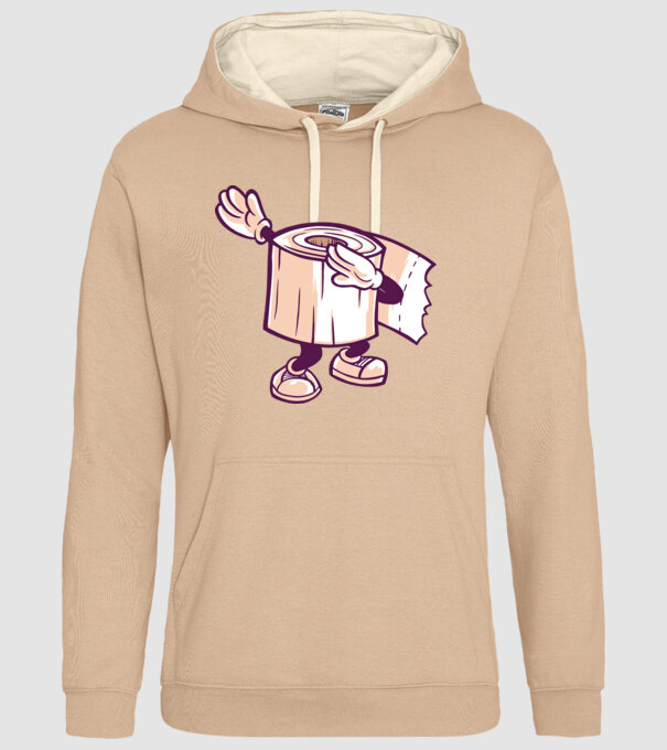 Hârtie igienică DAB model nisipiu pe tricou