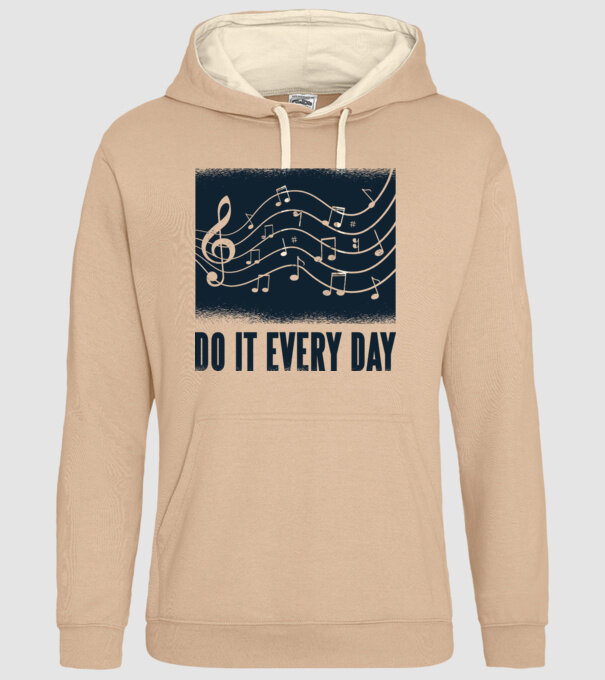 Note muzicale model nisipiu pe tricou