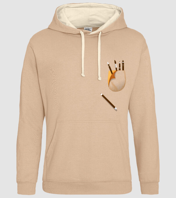 Designer buzunar model nisipiu pe tricou