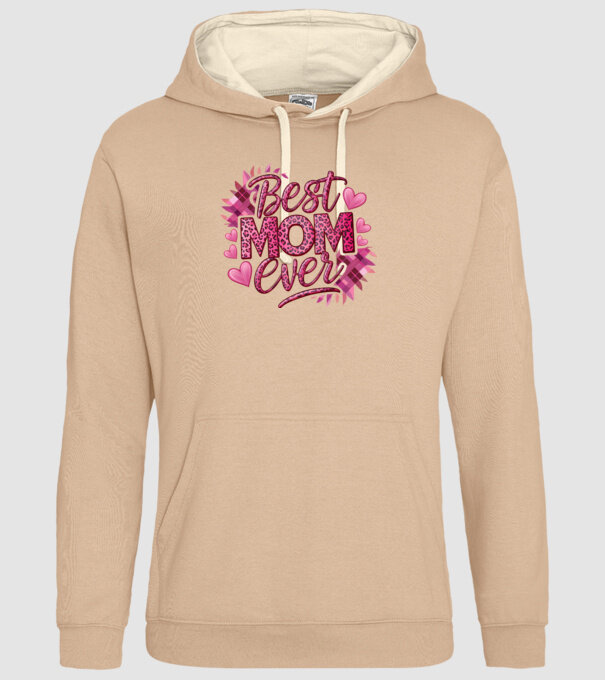 Best Mom Ever model nisipiu pe tricou