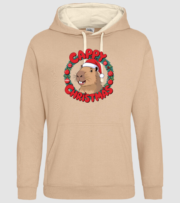 Cappy Christmas 1 model nisipiu pe tricou