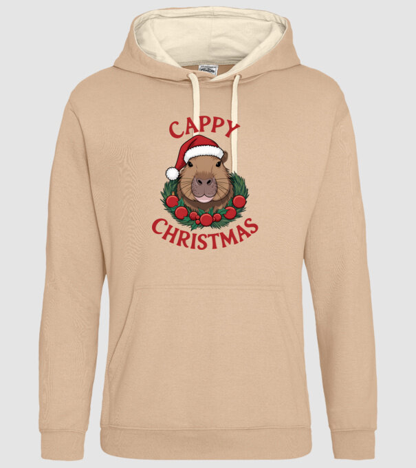 Cappy Christmas 2 model nisipiu pe tricou