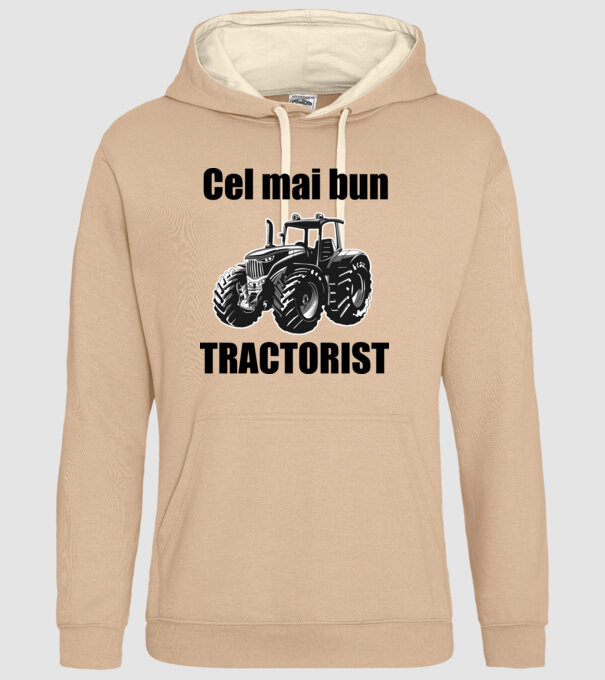 Cel mai bun tractorist model nisipiu pe tricou