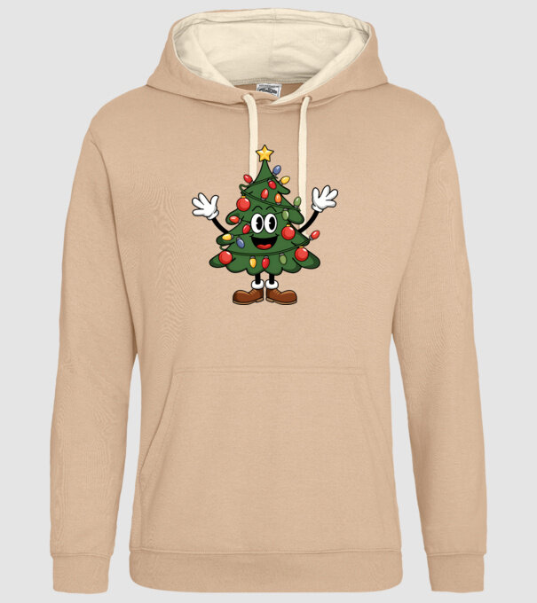 Copac de Crăciun drăguț model nisipiu pe tricou