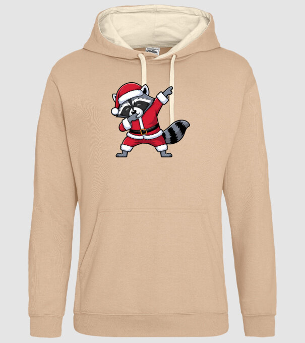 Raton Dab Xmas model nisipiu pe tricou