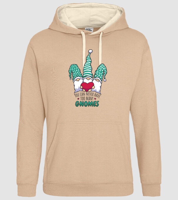 You can never have too many Gnomes model nisipiu pe tricou