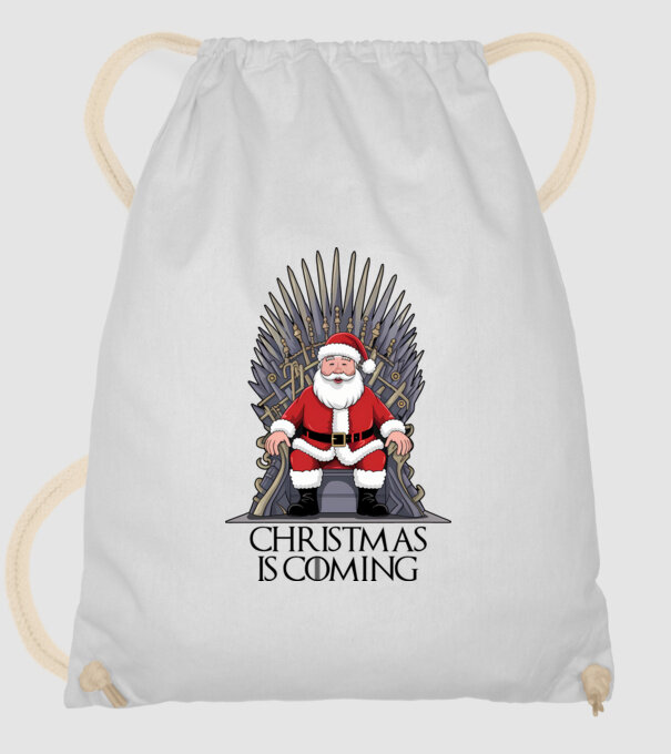 Christmas is Coming Alb model alb pe tricou