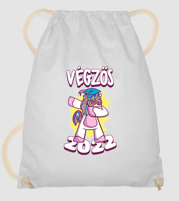 Inorog Absolvent model alb pe tricou
