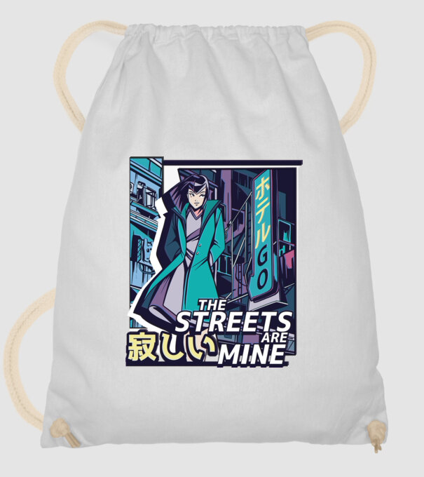 Anime Vaporwave benzi desenate model alb pe tricou