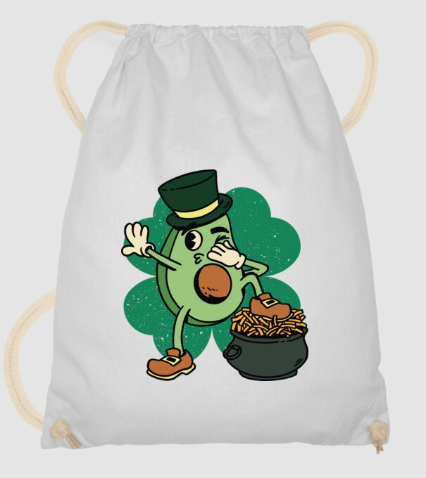 Avocado St. Patrick DAB model alb pe tricou