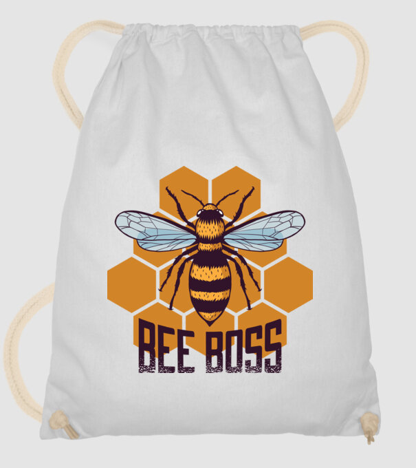 Bee Boss Șef Apicultor model alb pe tricou
