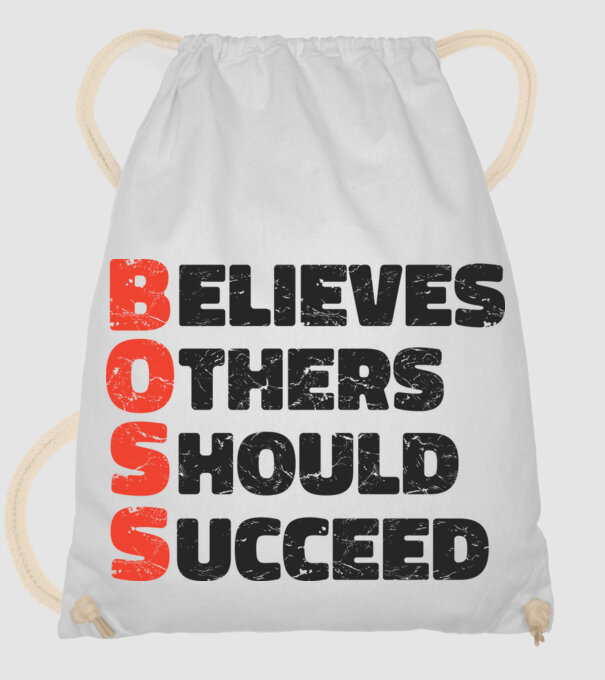 BOSS Șef model alb pe tricou
