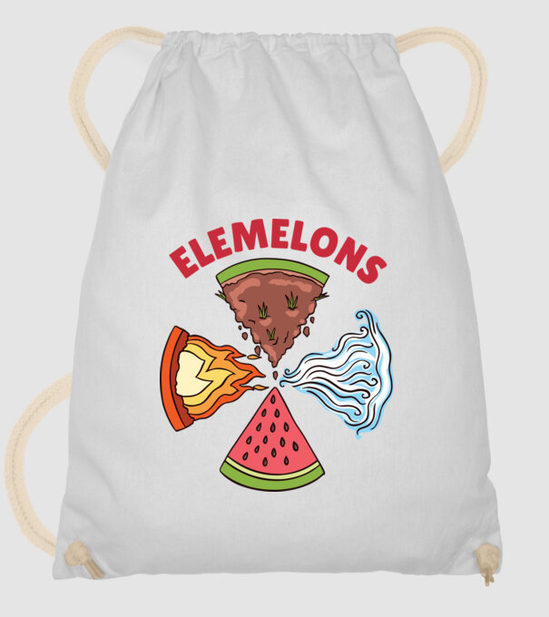 Elemente pepene model alb pe tricou