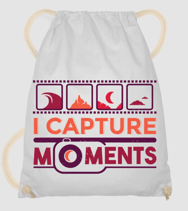 Prind momentele - Fotograf model alb pe tricou