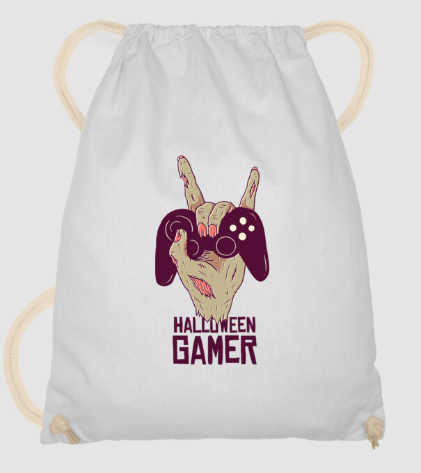 Halloween Gamer tricou Zombie model alb pe tricou