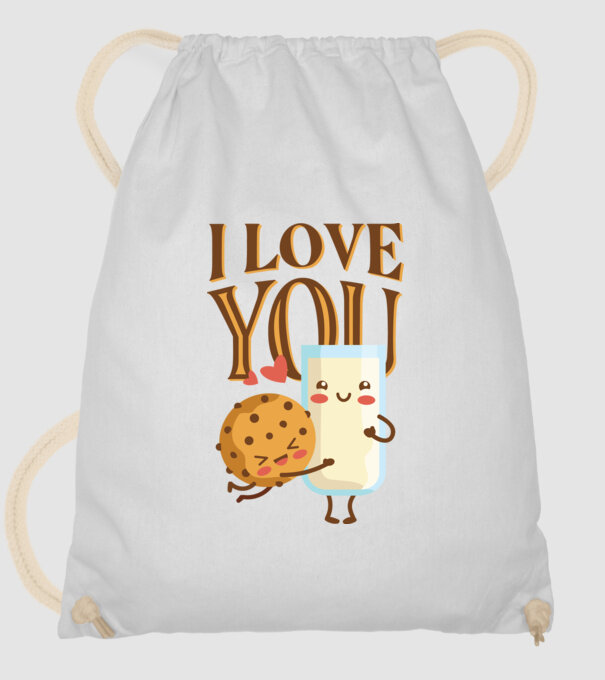 'I Love You tricou drăguț cuplu pentru Valentine''s Day' model alb pe tricou